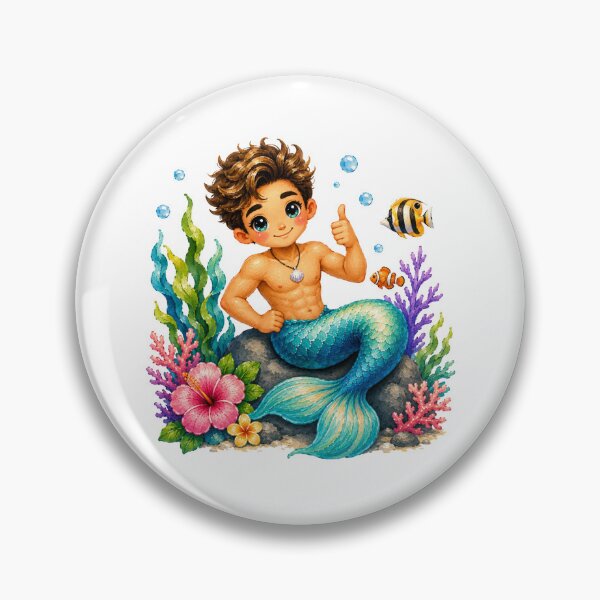 Item preview, Happy Little Merman Underwater designed and sold by VenTolkOnly.