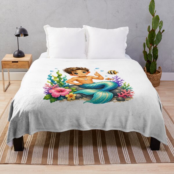 Item preview, Happy Little Merman Underwater designed and sold by VenTolkOnly.