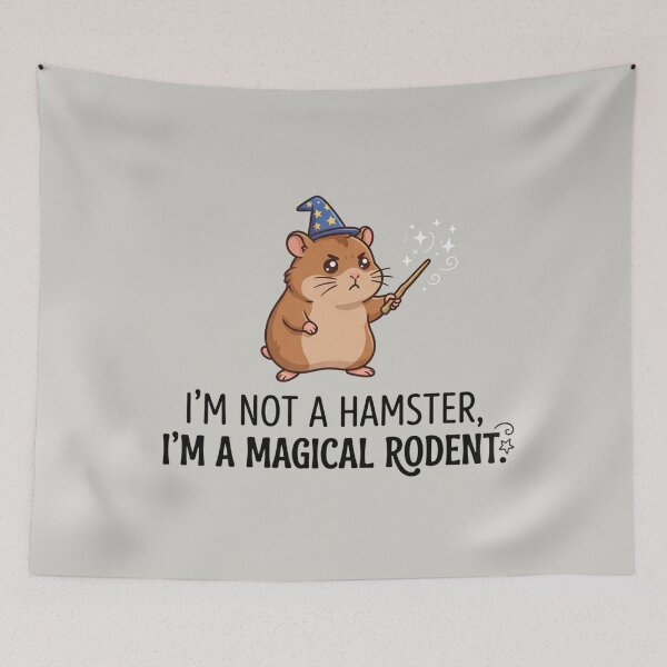 Item preview, Cute Magical Rodent Wizard Funny Animal designed and sold by Owcomm.