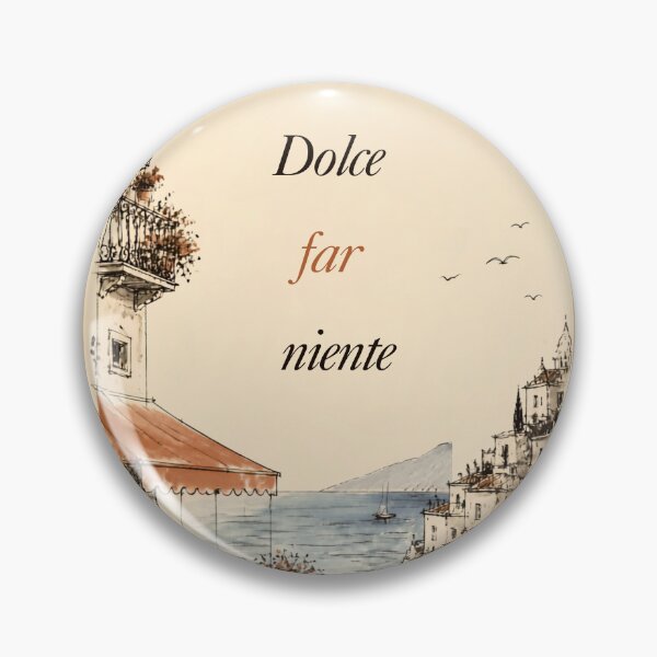 Item preview, Il Dolce far niente designed and sold by LaughandLaugh.