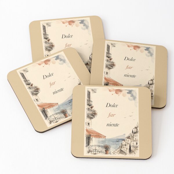 Item preview, Il Dolce far niente designed and sold by LaughandLaugh.