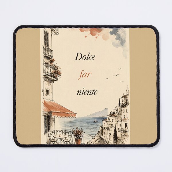 Item preview, Il Dolce far niente designed and sold by LaughandLaugh.