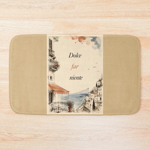 Item preview, Il Dolce far niente designed and sold by LaughandLaugh.