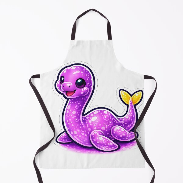 Item preview, Cute Purple Baby Plesiosaur Kawaii Art designed and sold by OddGarage.