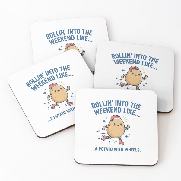 Item preview, Rollin Into The Weekend Like A Potato designed and sold by Owcomm.