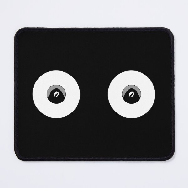 Item preview, Minimalist Geometric Cartoon Eyes Creepy Cute Weirdcore Vector Art designed and sold by artistomake.