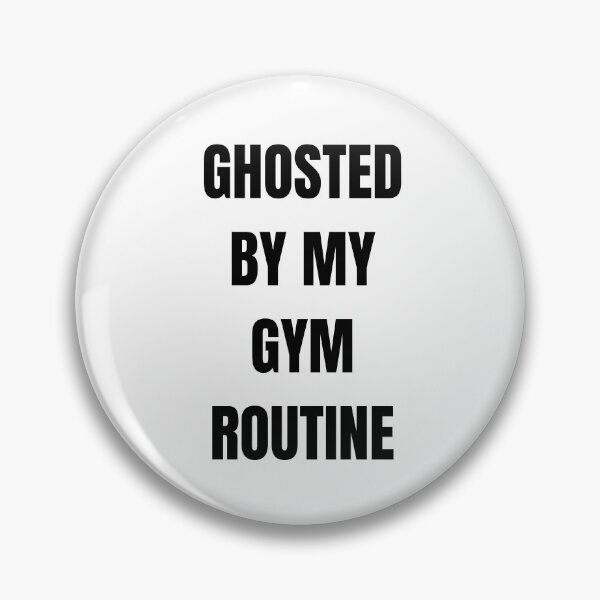 Item preview, Ghosted by My Gym Routine — Funny Halloween Gym Shirt designed and sold by Nyxtron.