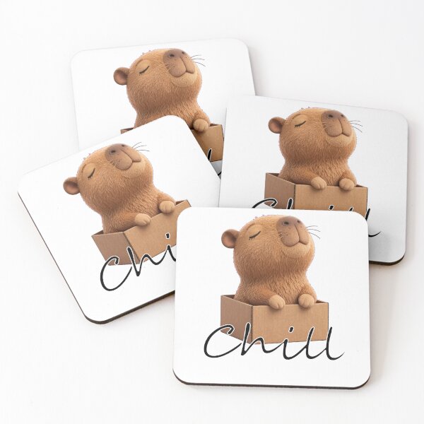 Item preview, Capybara chill designed and sold by LauBRShop.
