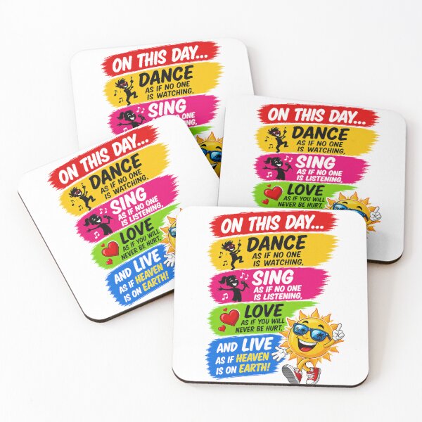 Item preview, On this day... dance as if no one is watching designed and sold by KLERIKSTORE.
