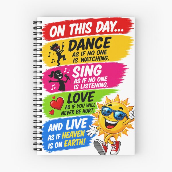 Item preview, On this day... dance as if no one is watching designed and sold by KLERIKSTORE.