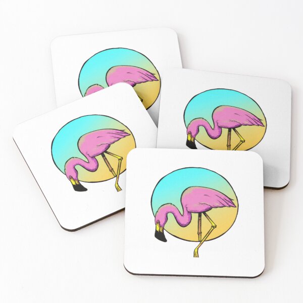 Item preview, Resting Flamingo designed and sold by GamJofop.