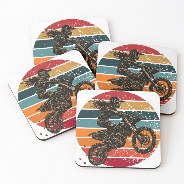 Item preview, retro motocross girl designed and sold by lakanarivas.