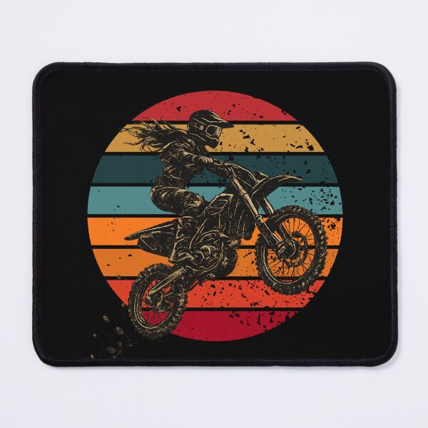 Item preview, retro motocross girl designed and sold by lakanarivas.