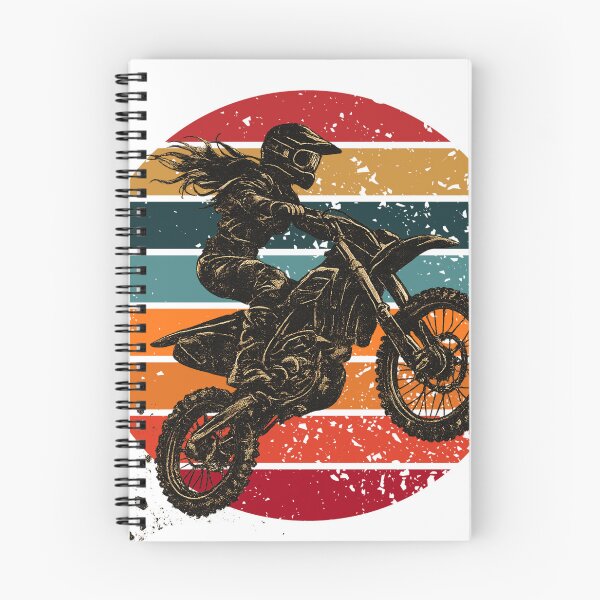 Item preview, retro motocross girl designed and sold by lakanarivas.