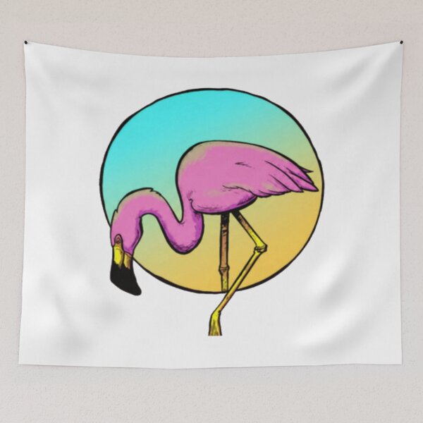 Item preview, Resting Flamingo designed and sold by GamJofop.