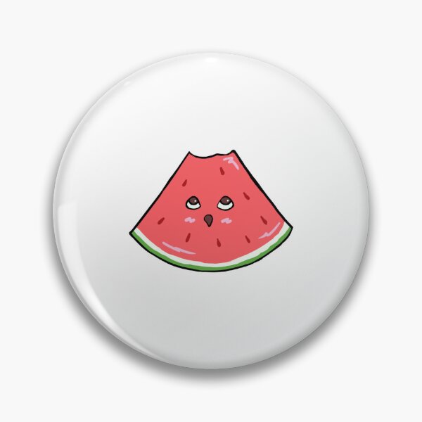 Item preview, Watermelon slice character illustration designed and sold by GamJofop.