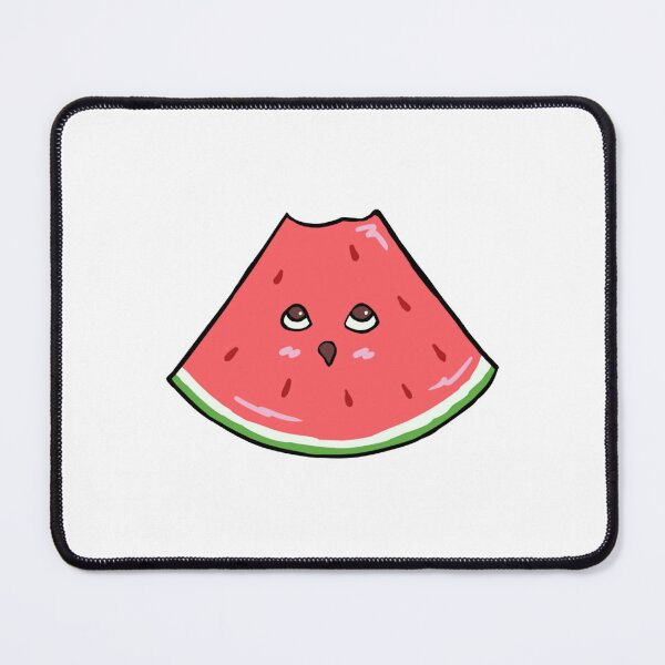 Item preview, Watermelon slice character illustration designed and sold by GamJofop.