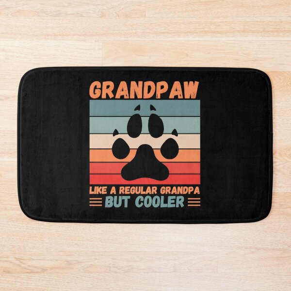 Item preview, Grandpaw Like A Regular Grandpa But Cooler Dog Paw designed and sold by SoyLamderma.