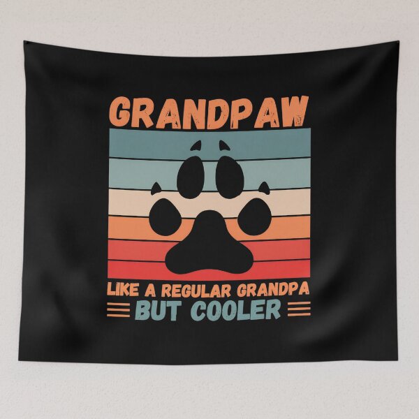 Item preview, Grandpaw Like A Regular Grandpa But Cooler Dog Paw designed and sold by SoyLamderma.