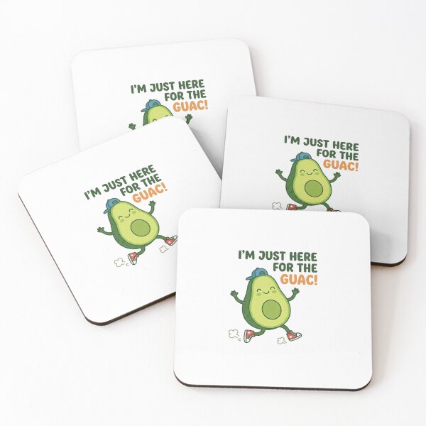 Item preview, Im Just Here For The Guac designed and sold by Owcomm.