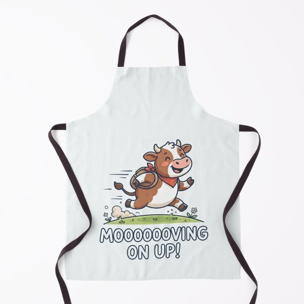 Item preview, Happy Running Cow Going On Adventure designed and sold by Owcomm.