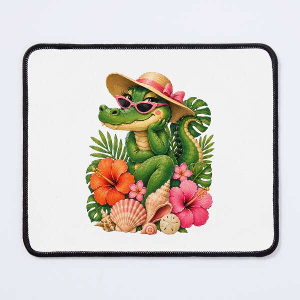 Item preview, Stylish Crocodile with Sunglasses designed and sold by VenTolkOnly.