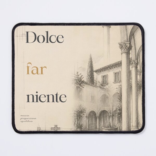 Item preview, Il Dolce far niente designed and sold by LaughandLaugh.