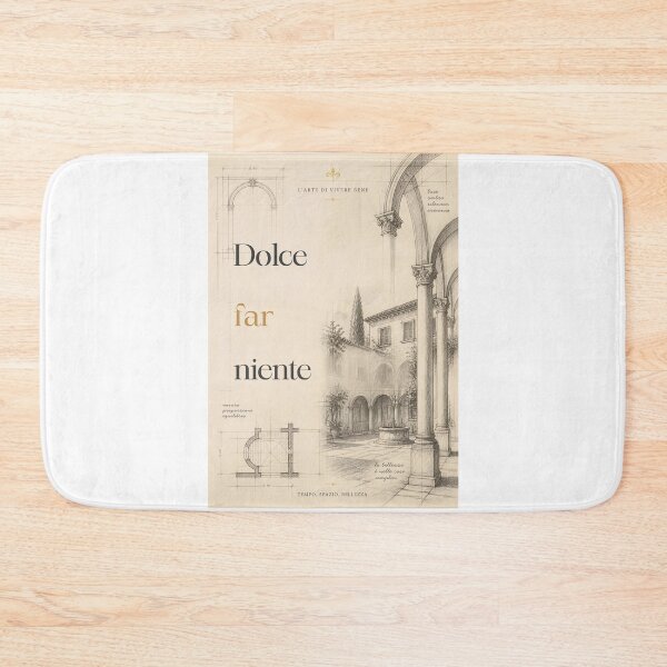 Item preview, Il Dolce far niente designed and sold by LaughandLaugh.