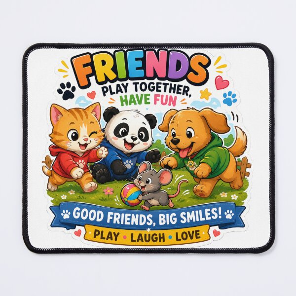 Item preview, Good Friends, Big Smile designed and sold by MR4me.