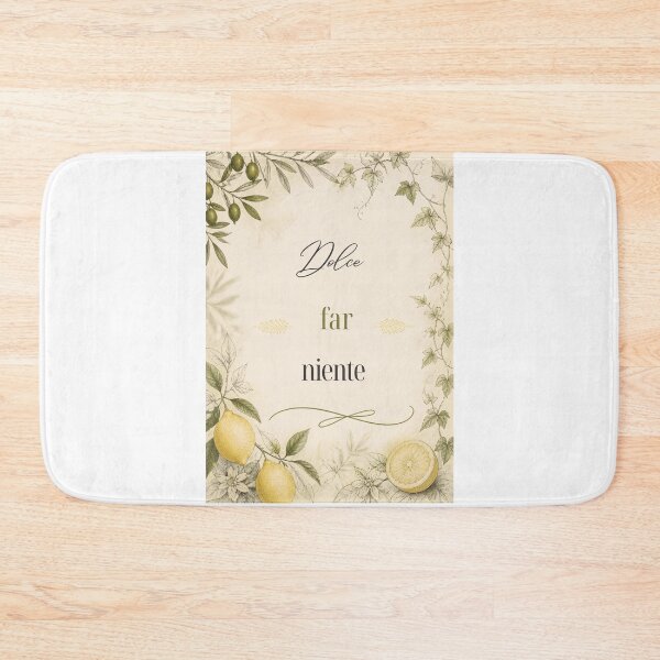 Item preview, il Dolce far niente designed and sold by LaughandLaugh.