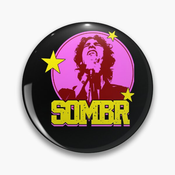 Item preview, Sombr Pink Circle Yellow Stars Poster designed and sold by Soorat.