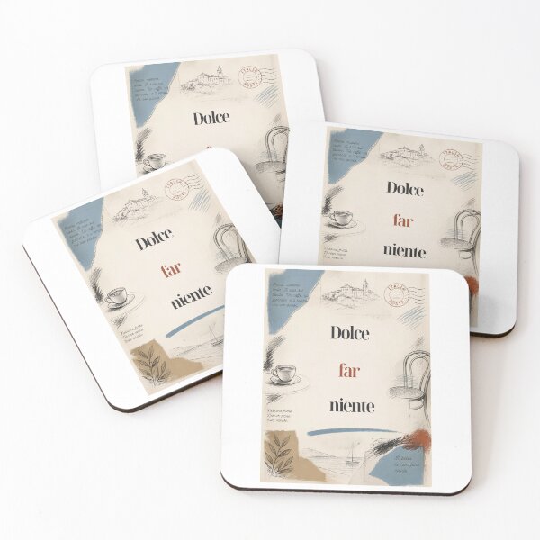 Item preview, il Dolce far niente designed and sold by LaughandLaugh.