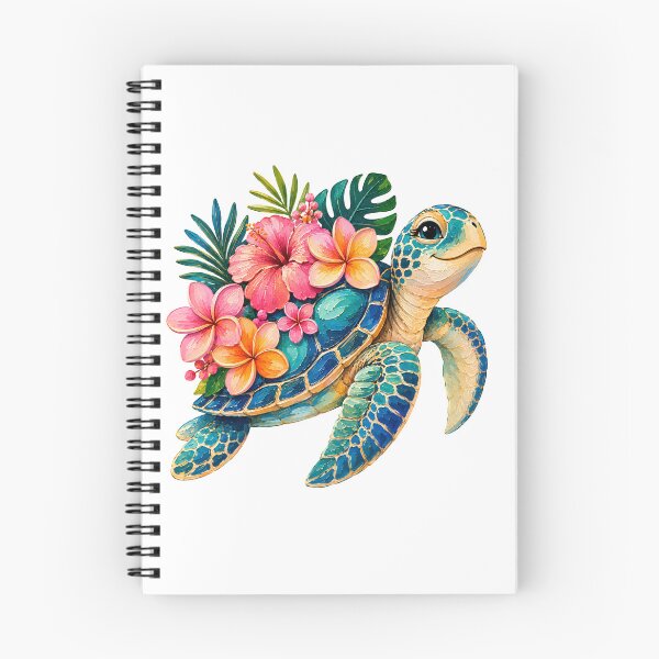 Item preview, Colorful Floral Turtle Design designed and sold by VenTolkOnly.