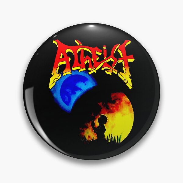 Item preview, Red Yellow Typography Progressive Metal Band designed and sold by nerdyygraphic.