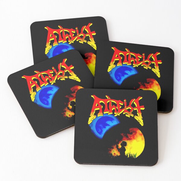 Item preview, Red Yellow Typography Progressive Metal Band designed and sold by nerdyygraphic.