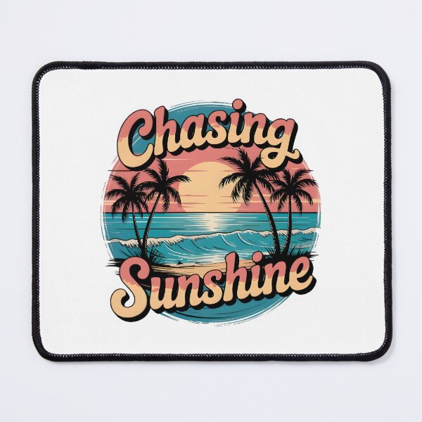 Item preview, Chasing Sunshine Retro Beach Sunset designed and sold by Awarrie.