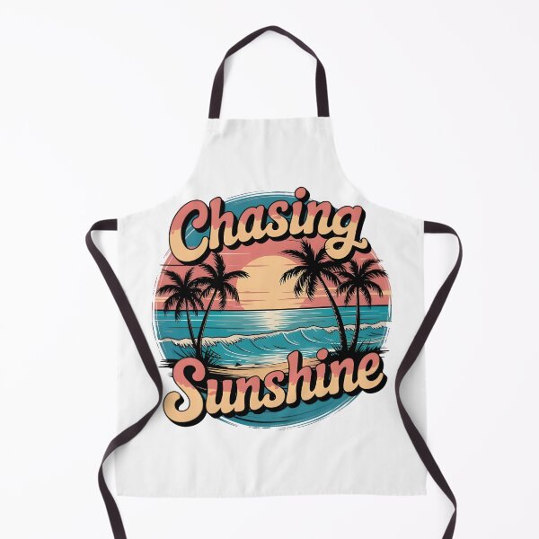 Item preview, Chasing Sunshine Retro Beach Sunset designed and sold by Awarrie.