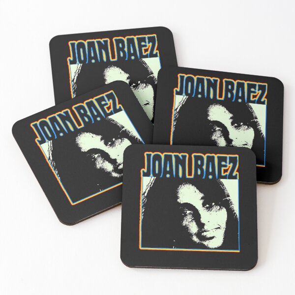 Item preview, Joan Baez Close Up High Contrast Poster designed and sold by Soorat.