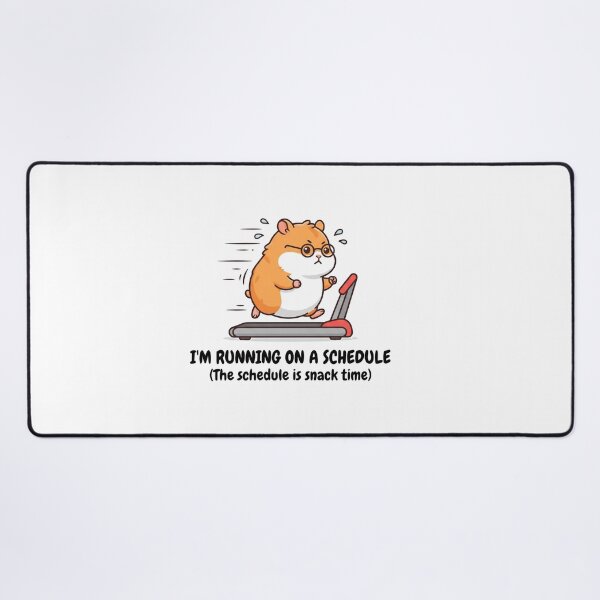 Item preview, Funny Hamster Running on a Treadmill designed and sold by Owcomm.