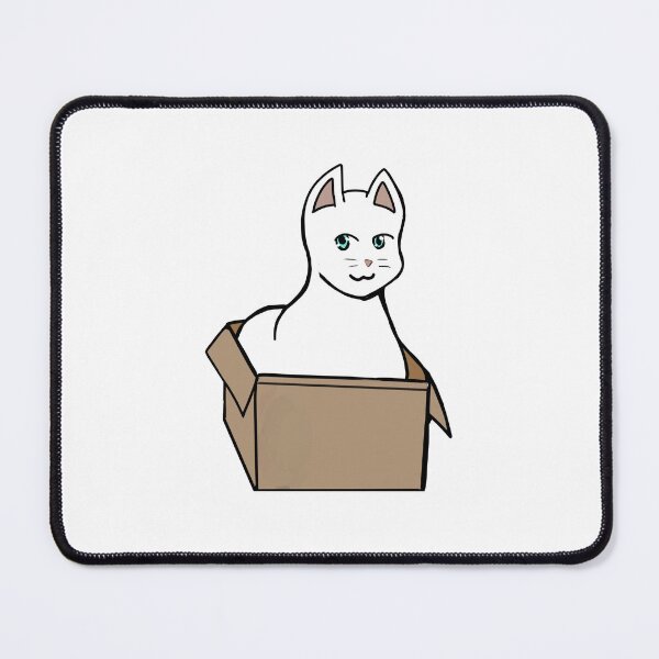 Item preview, White Cat Snow In a Box designed and sold by YHK13.