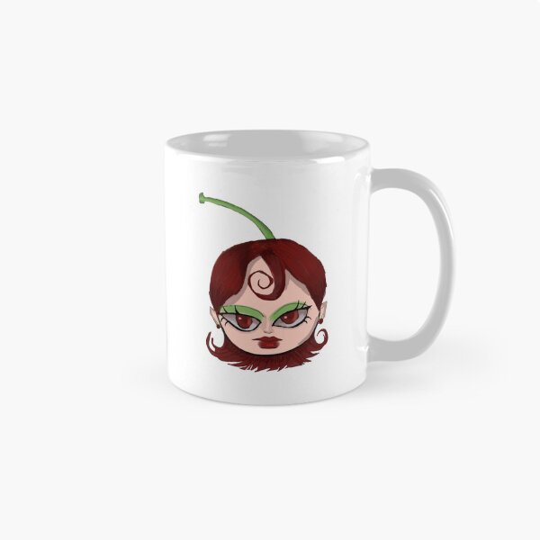 Item preview, Cherry Girl Cute Kawaii Cherry Aesthetic Portrait  Girly Goth Digital Art designed and sold by BostuKorina.