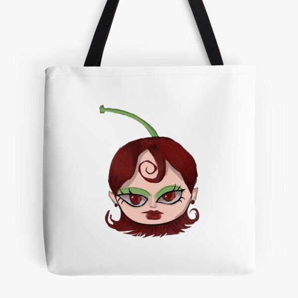 Item preview, Cherry Girl Cute Kawaii Cherry Aesthetic Portrait  Girly Goth Digital Art designed and sold by BostuKorina.