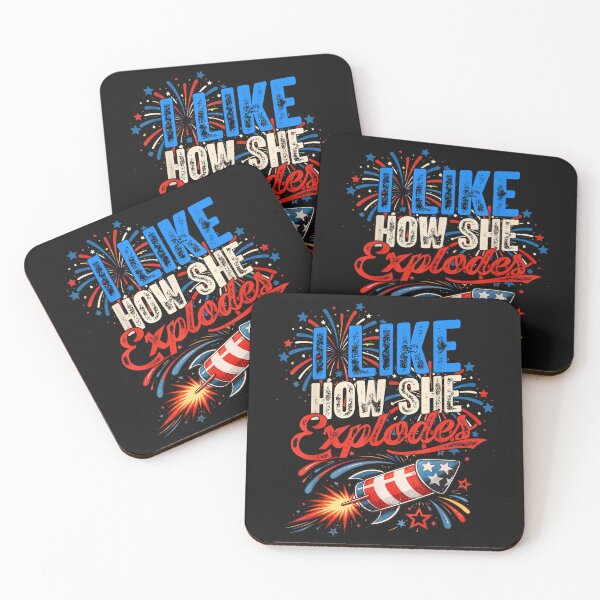Item preview, 4th of July I Like How She Explodes - He Bangs Matching designed and sold by DakotaButters.
