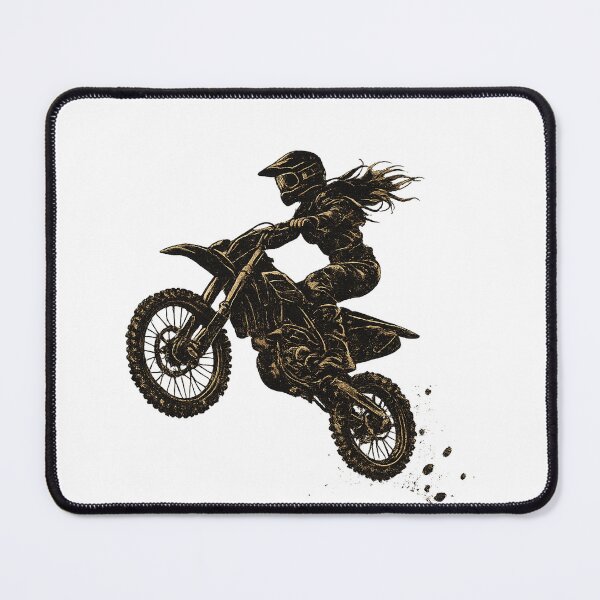 Item preview, silhoutte ladys dirtbike designed and sold by lakanarivas.