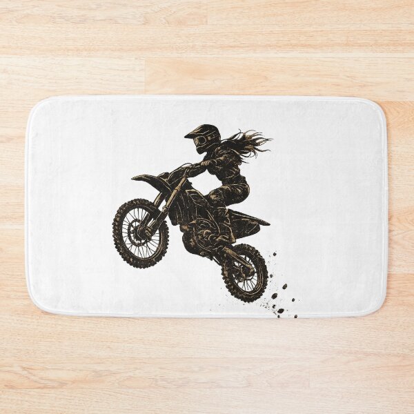 Item preview, silhoutte ladys dirtbike designed and sold by lakanarivas.