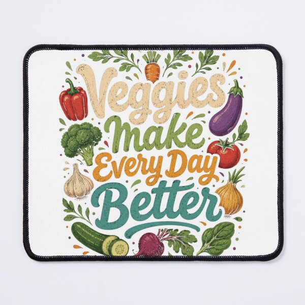 Item preview, Veggies Make Every Day Better T-Shirt, designed and sold by OUICHA.