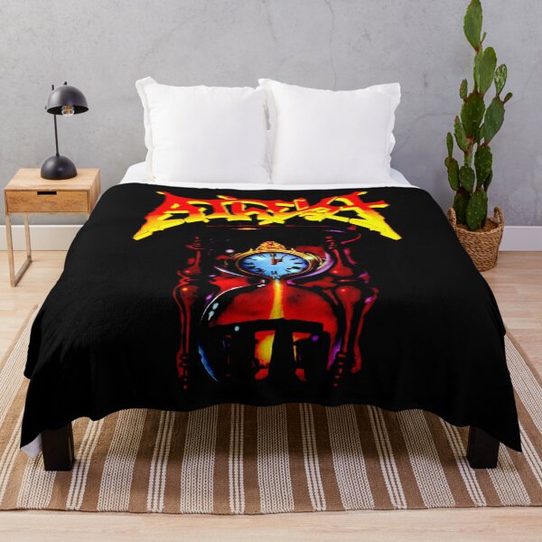 Item preview, Thrash Metal Red Yellow Time Silhouette designed and sold by nerdyygraphic.