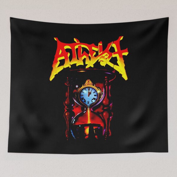 Item preview, Thrash Metal Red Yellow Time Silhouette designed and sold by nerdyygraphic.