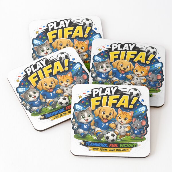 Item preview, Play FIFA Cats, Dog & Mouse designed and sold by MR4me.