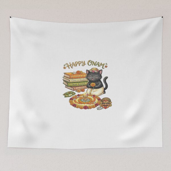 Item preview, Happy Onam  designed and sold by Radh3.